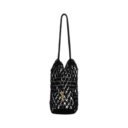 Saint Laurent Cassandre Logo Plaque Large Tote Bag