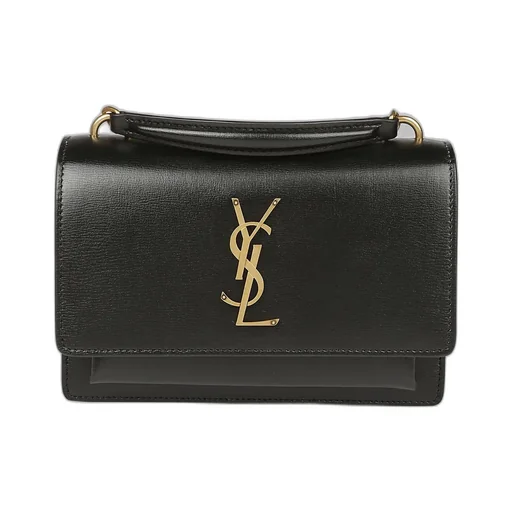 Saint Laurent Sunset Logo Plaque Shoulder Bag