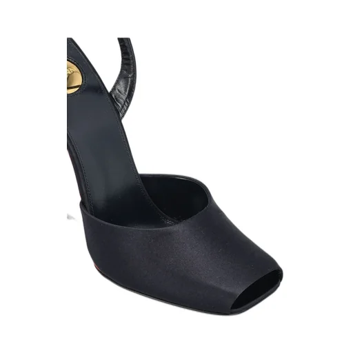 Saint Laurent La Scandale Wedge Sandals