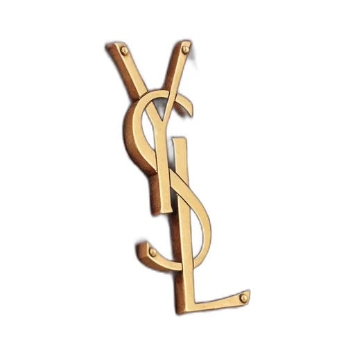 Saint Laurent Puffer Logo Plaque Small Shoulder Bag