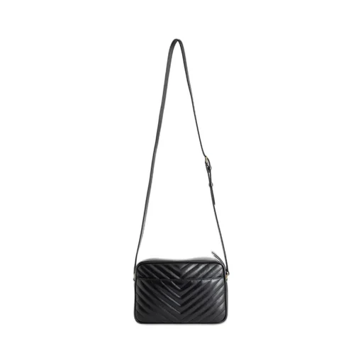Saint Laurent Lou Zip-Up Quilted Crossbody Bag