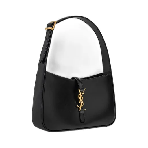 Saint Laurent Le 5 à 7 Logo Plaque Hobo Bag