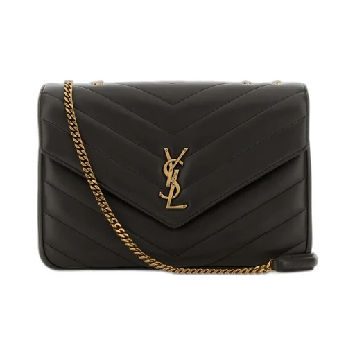 Saint Laurent Loulou Foldover Top Large Shoulder Bag