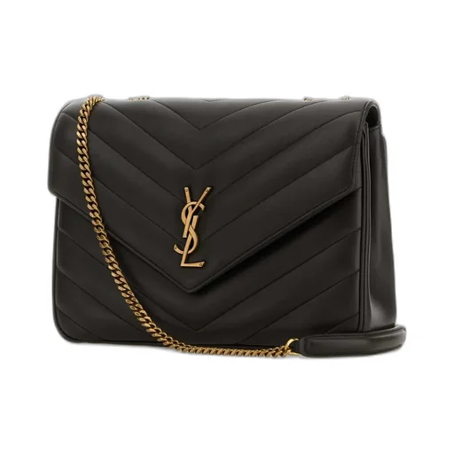 Saint Laurent Loulou Foldover Top Large Shoulder Bag