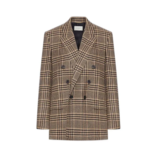 Saint Laurent Double-Breasted Tailored Jacket