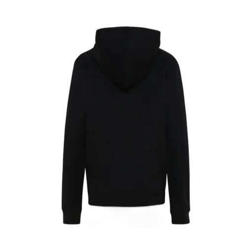 Saint Laurent Logo Printed Drawstring Hoodie