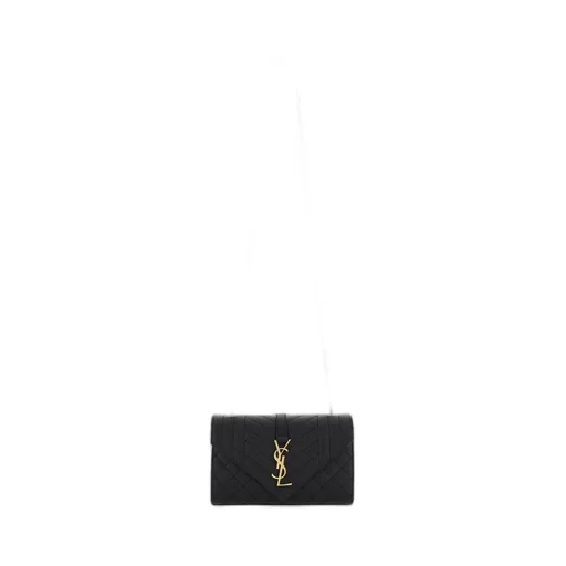 Saint Laurent Envelope Matelassé Small Crossbody Bag