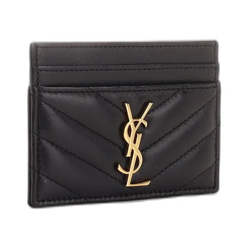 Saint Laurent Cassandre Matelassé Card Case