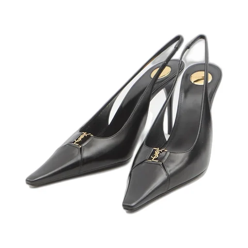 Saint Laurent Babylone Breteuil Slingback Pumps