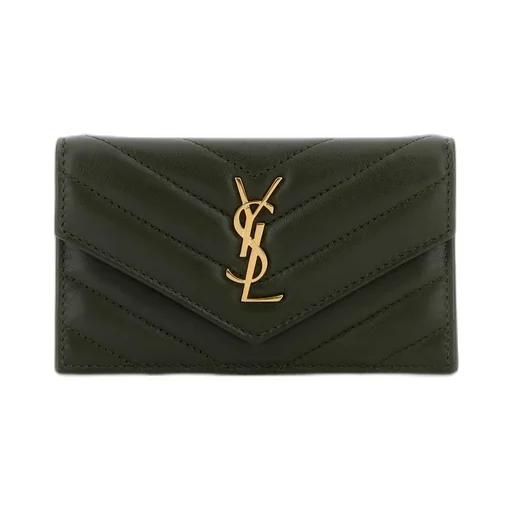 Saint Laurent Cassandre Matelassé Card Case