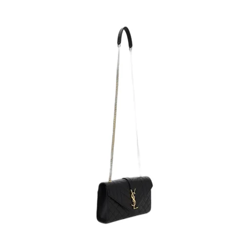 Saint Laurent Envelope Matelassé Small Crossbody Bag