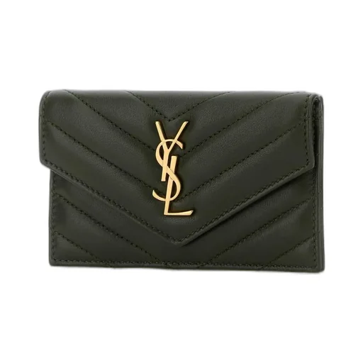 Saint Laurent Cassandre Matelassé Card Case