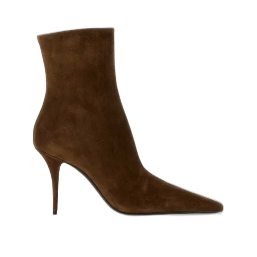 Saint Laurent Ashley Ankle Pointed Toe Boots