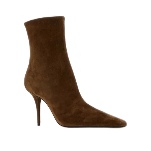 Saint Laurent Ashley Ankle Pointed Toe Boots