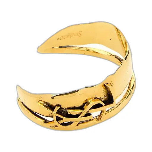 Saint Laurent Cassandre Double Cuff