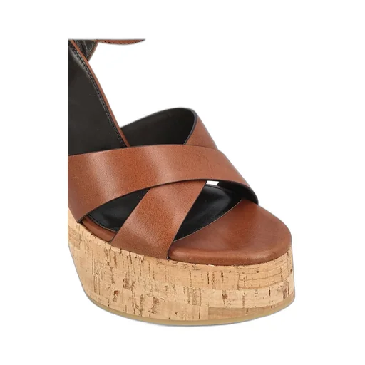 Saint Laurent Bianca Platform Sandals