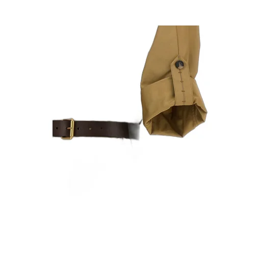 Saint Laurent Belted Short-Sleeved Midi Dress