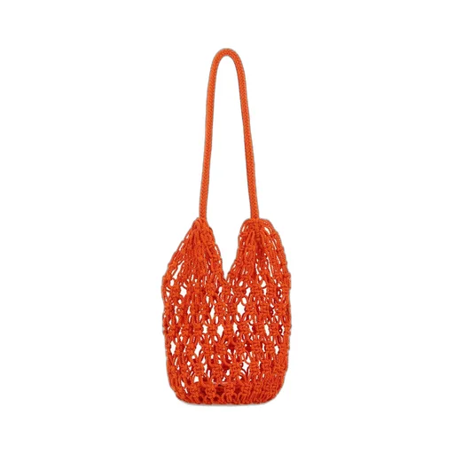 Saint Laurent Logo Plaque Knotted Shoulder Bag