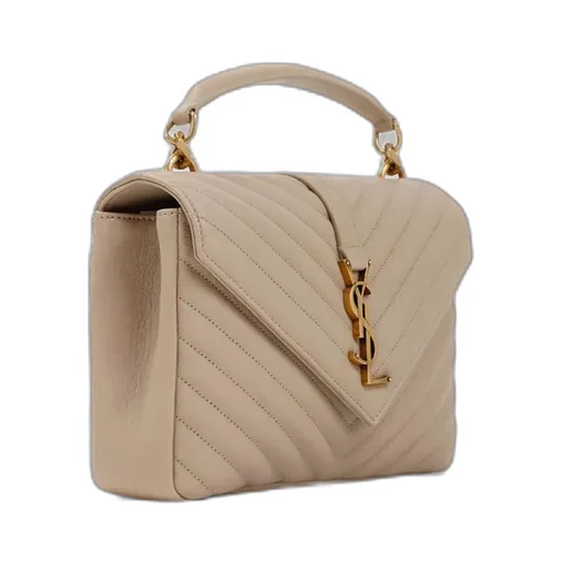 Saint Laurent CollÈGe Quilted Medium Shoulder Bag