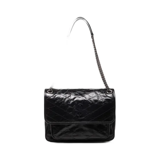 Saint Laurent Niki Chain-Link Medium Shoulder Bag