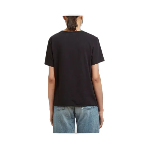 Saint Laurent Graphic Printed Crewneck T-Shirt