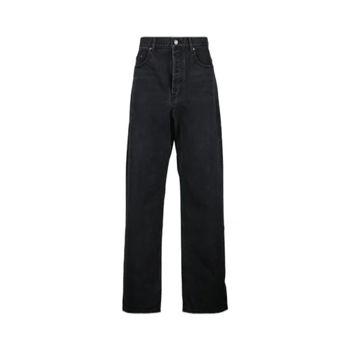 Saint Laurent Carrot-Fit High Waist Jeans
