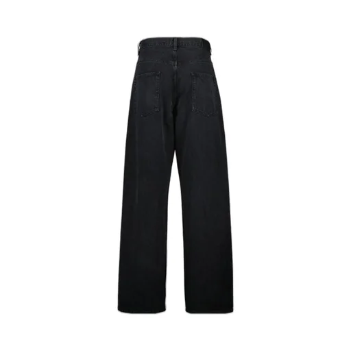 Saint Laurent Carrot-Fit High Waist Jeans