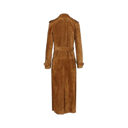 Saint Laurent Double-Breasted Trench Coat
