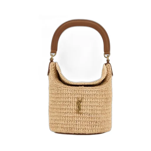 Saint Laurent Gaby Logo Plaque Bucket Bag