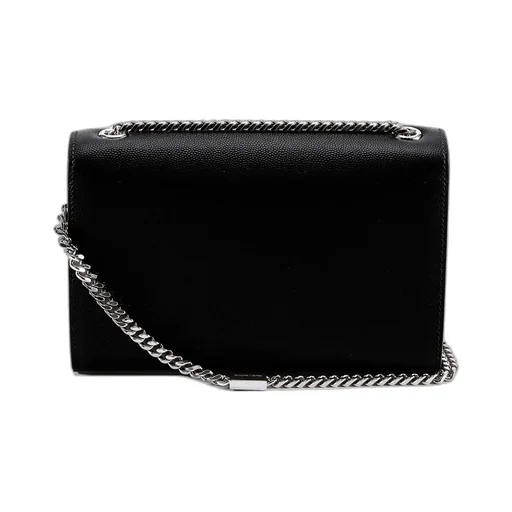 Saint Laurent Kate Logo Plaque Small Shoulder Bag