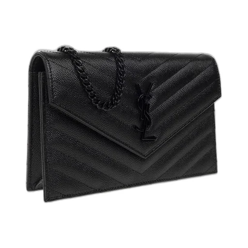 Saint Laurent Cassandre Envelope Chain Wallet