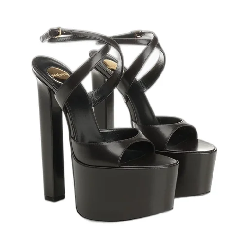 Saint Laurent Rossy Platform Sandals