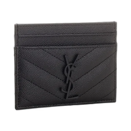 Saint Laurent Cassandre Matelassé Card Case