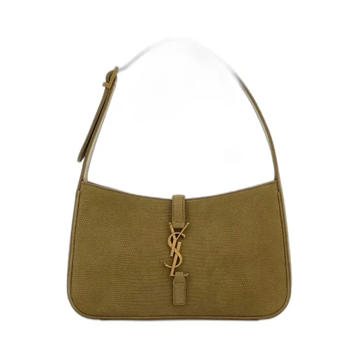 Saint Laurent Le 5 à 7 Logo Plaque Shoulder Bag