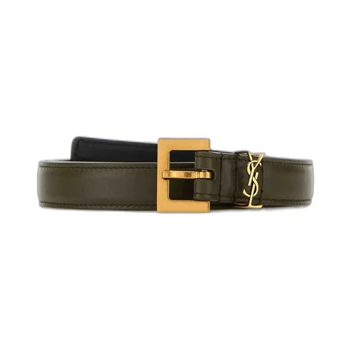 Saint Laurent Cassandre Thin Belt