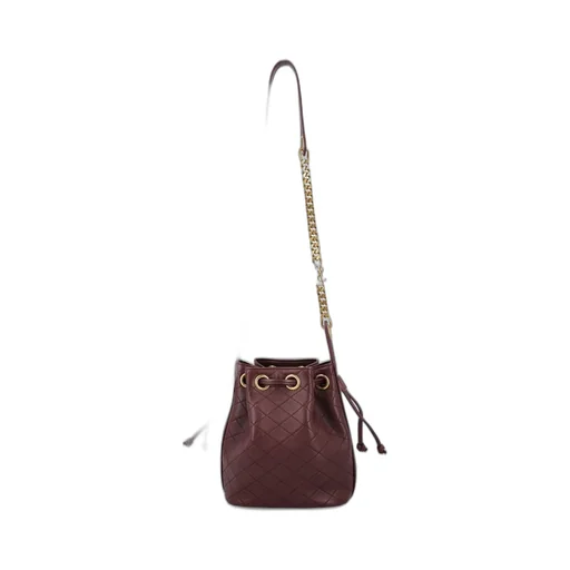 Saint Laurent Cassandre Logo Plaque Bucket Bag