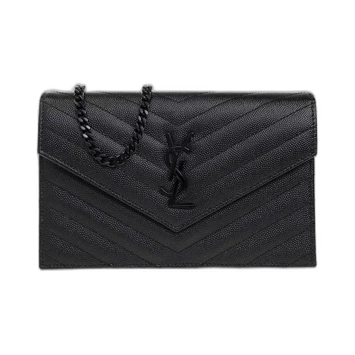 Saint Laurent Cassandre Envelope Chain Wallet