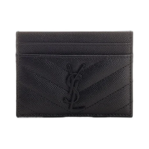 Saint Laurent Cassandre Matelassé Card Case