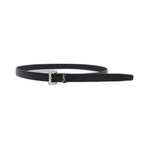 Saint Laurent Cassandre Thin Belt