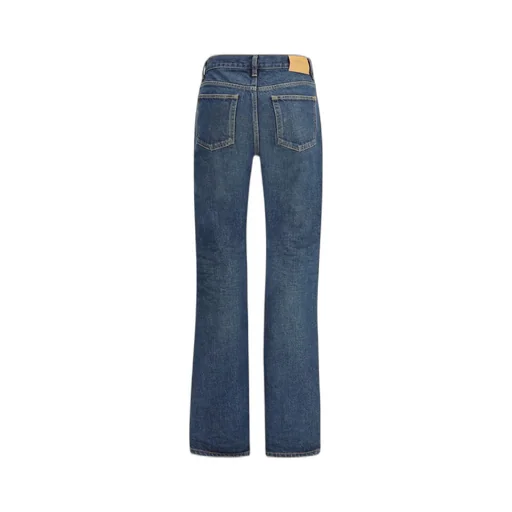 Saint Laurent Nico Low-Rise Jeans