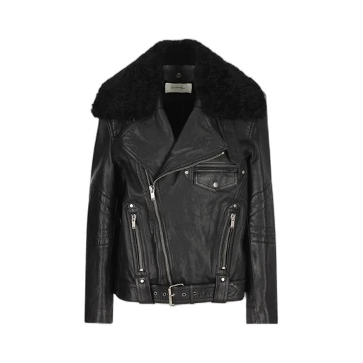 Saint Laurent Zip Detailed Long-Sleeved Jacket