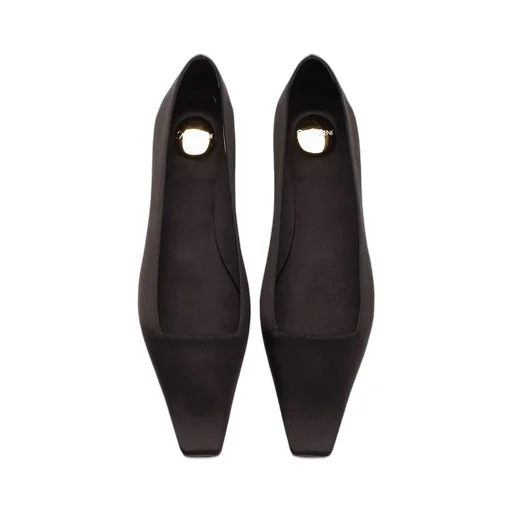 Saint Laurent Poppy Slip-On Flat Shoes