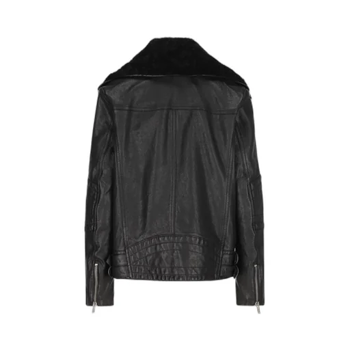 Saint Laurent Zip Detailed Long-Sleeved Jacket