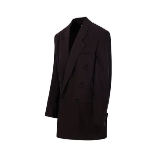 Saint Laurent Oversized Double-Breasted Jacket