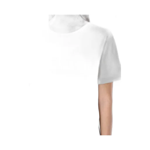 Saint Laurent Reverse Logo Printed Crewneck T-Shirt