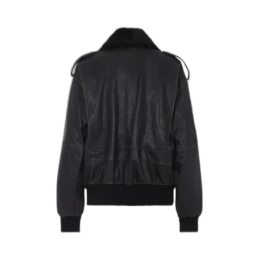 Saint Laurent Zip-Up Bomber Jacket