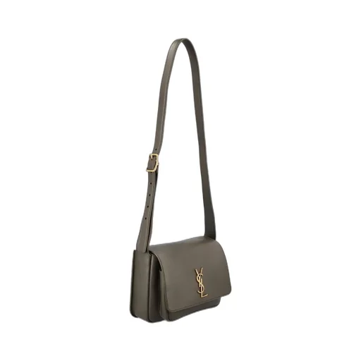 Saint Laurent Niki Logo Plaque Satchel Bag