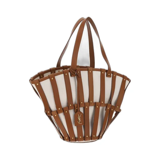 Saint Laurent Beatrix Panier Cut-Out Tote Bag