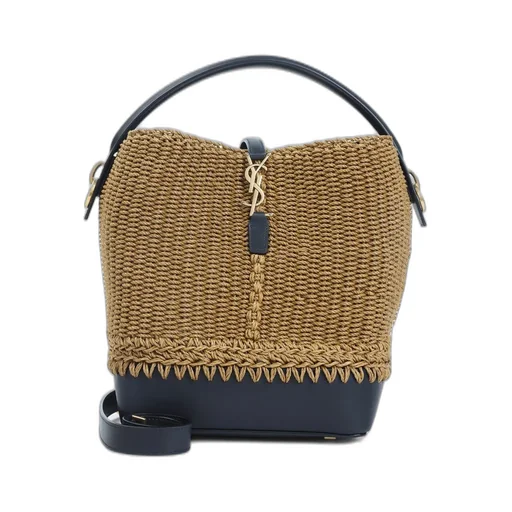Saint Laurent Le 37 Logo Plaque Bucket Bag