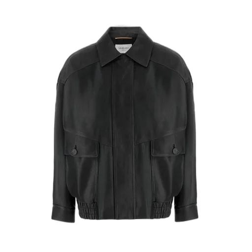 Saint Laurent Button Detailed Bomber Jacket